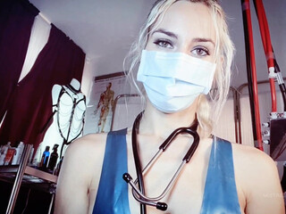 Mistress Euryale few two. she begins to introduce almost the whole hand into her pussy.