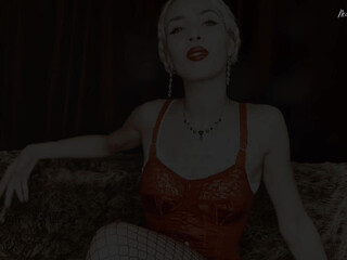 Mistress Euryale drunk shows her tits