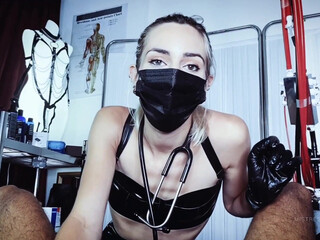 Mistress Euryale attractive model fucks pussy with sex toy