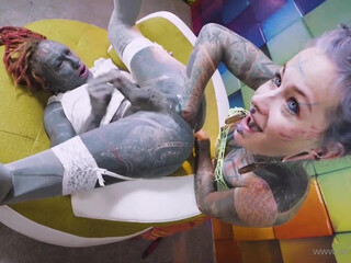 anuskatzz cute girls fuck every crevice