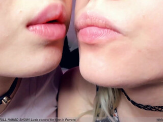 morgandafni openwork blonde dancing a striptease