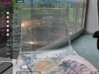 m1ss_ariana jerking off sitting on the edge of the bed