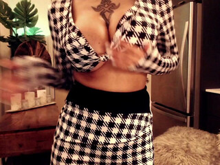 persianangel elegant slut takes off her underwear