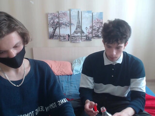 boruto_kyn busty slut caresses both slits