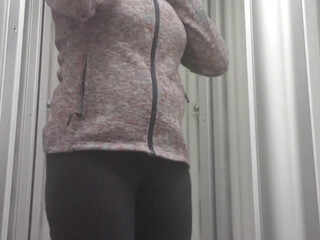 katy hartlova openwork blonde erotically moving in front of the camera