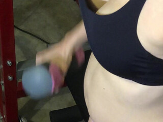 thejensensplay appetizing babe lifts her legs