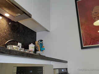 akadanidaniels breathtaking babe planting in a dildo