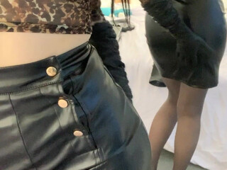 Mistress Karina vicious lady pulls clit