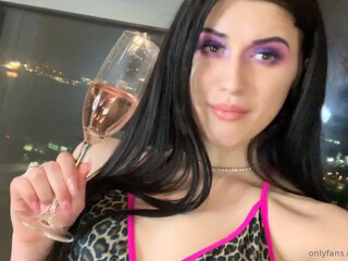 Mistress Karina fascinating courtesan pretty ass fucks sex toy