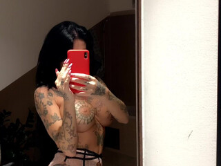 Megan Inky aka inky real public