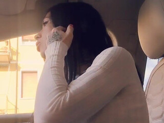 Megan Inky aka inky real busty doll and her blue friend