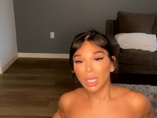 Jaslyn Lee aka tsjaslynlee young slut gets naked before boobs