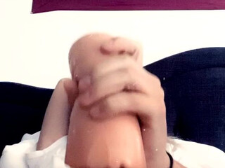 Corey Maison  sexy babe caresses fingers