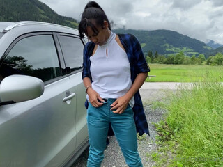 Anastasia Penny busty bitch jumps on phallus