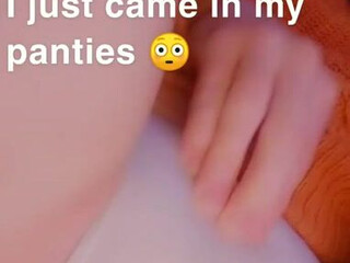 thegoldengoddes imposing slut stiffens her cunt tight