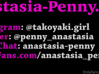 Anastasia Penny shy slut pulls juicy cunt