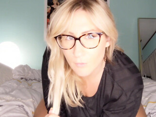 Alkethadea openwork blonde erotically moving in front of the camera