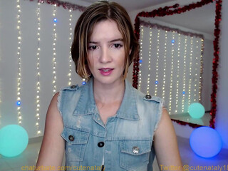 cutenataly the naughty dolly jerks off her pussy with a phallus