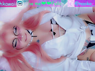 naoko_mori skinny nipple pulls pussy with fingers