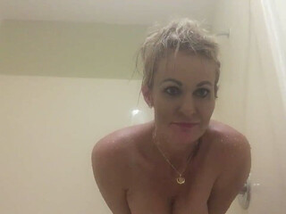 hottestdirtycouple blonde passion caresses shaved pussy