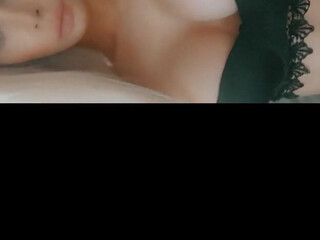 Lola aka lolachristina the insistent babe caresses her charms