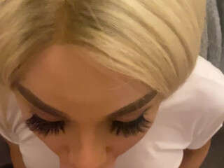 Lola aka lolachristina solid brunette masturbates shaved holes