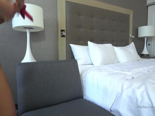 Ashley Red  big boobed babe fucks her cap