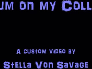 Stella_Von_Savage sweet lady takes off her dress