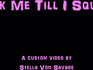 Stella_Von_Savage Cute runet