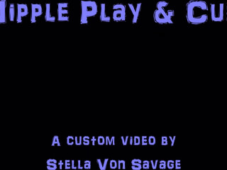 Stella_Von_Savage insatiable confused caresses mammary glands