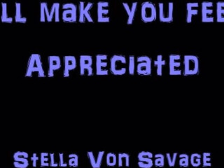 Stella_Von_Savage playfully tease tongue