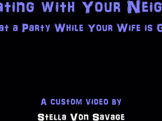 Stella_Von_Savage domestic doll will set you free with light striptease