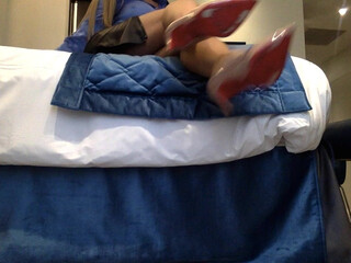 Miss Tiff  a charming little girl fucks herself with sex toys