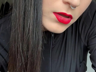 JustViolet  domestic doll will set you free with light striptease