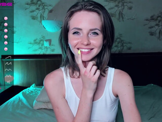 sarahalpha cute slut caresses the vagina with fingers