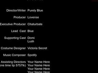 purelyblue gorgeous bitch bares her breasts