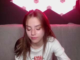 lilypa1mer painted slut caresses small tits