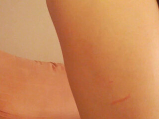 high_school_girl_ slut in tattoo masturbating pussy in the shower