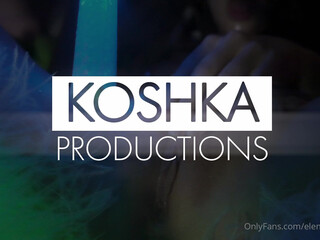 elenakoshkaxoxo shrew fatty masturbates sex toy