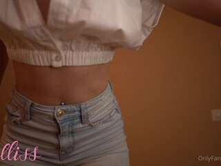 aalliss gorgeous teen doll caresses big tits