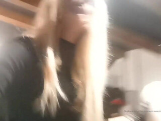 Mistress Courtney aka misscourtneym onlyfans scoring bitch fucks herself with a dildo