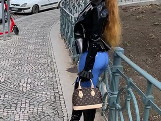 slavenagoddess charming slut fingering anus with a sex toy