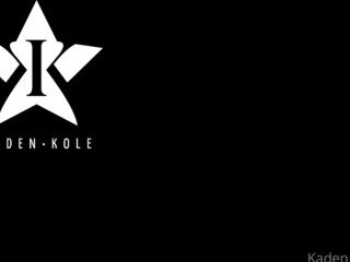 KadenKole slim blonde beauty poses in underwear