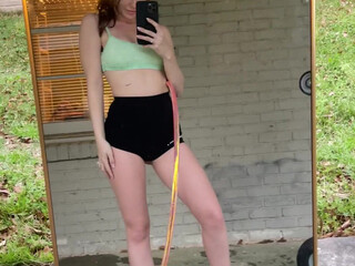 kittytinypaws ardent hottie jerking off her dildo