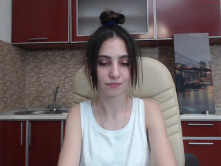 ghostyboo fluffy bitch with glasses masturbates pussy