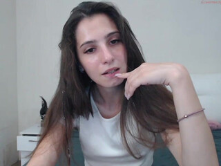 ghostyboo cute brunette fucked cunt with phallus