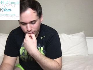 creamypiecouple luxurious bitch fucks pussy with phallus