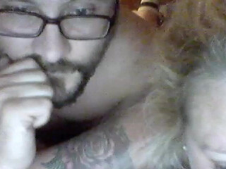 blondeandme jerking on the bed