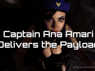 feliciavoxcosplay busty young lady removes her panties