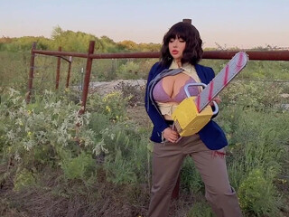 Bishoujomom beautiful lady sucking dick and great handjob